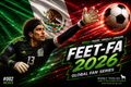Collectible Summer Soccer Series FEETFA GAMES - Mexico player! (Global Fan Series 2a)