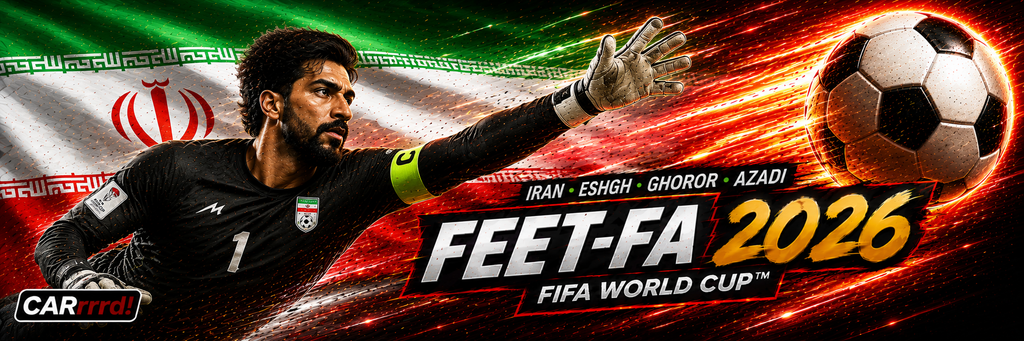 Collectible Summer Soccer Series FEETFA GAMES - Iran player (Global Fan Series 8a)