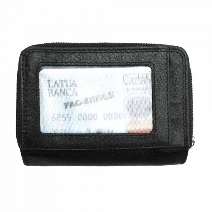 Italian Style: The Diamante Compact and Elegant Leather Wallet