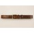 Men's Slimmer Width Handmade Italian Leather Belt with Silver Buckle - Casual to Business Wear - Free shipping from Italy