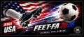 Collectible Summer Soccer Series FEETFA GAMES - USA (Global Fan Series 1a)