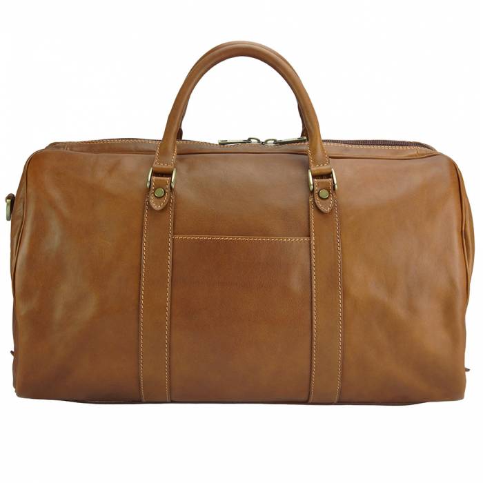 The Malik Duffel - An Elegant Travel Bag in Precious Calfskin