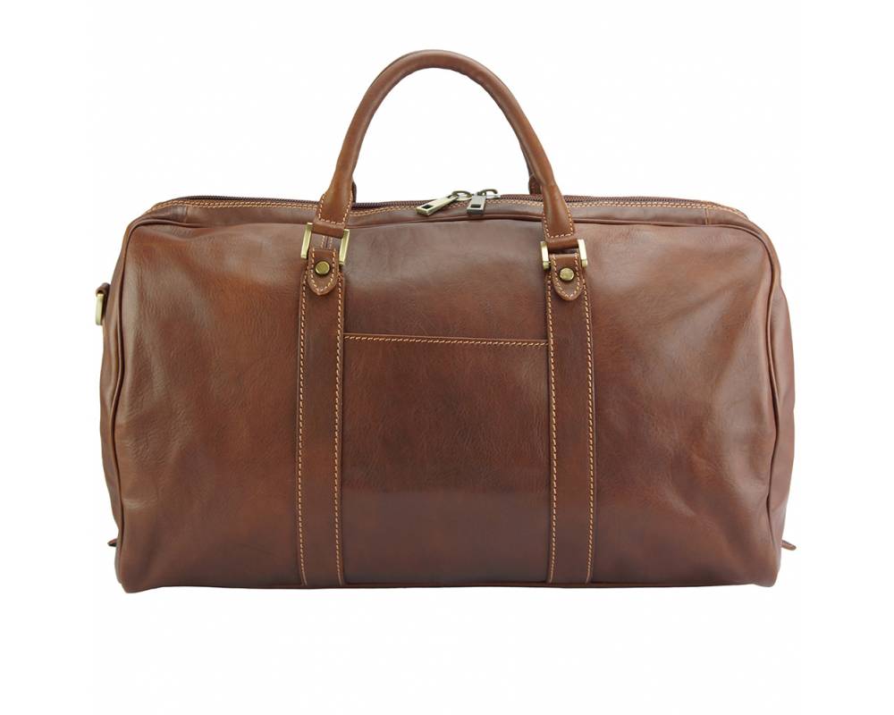 The Malik Duffel - An Elegant Travel Bag in Precious Calfskin