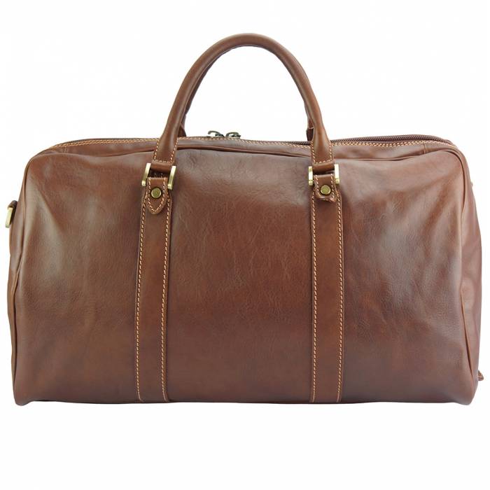 The Malik Duffel - An Elegant Travel Bag in Precious Calfskin