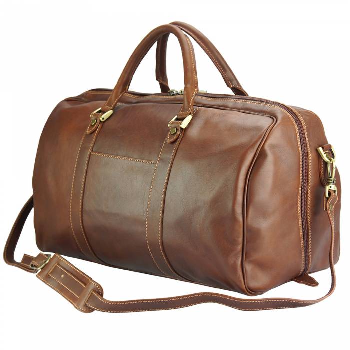 The Malik Duffel - An Elegant Travel Bag in Precious Calfskin