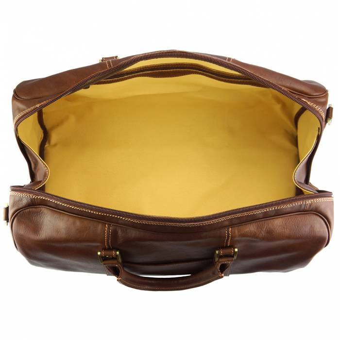 The Malik Duffel - An Elegant Travel Bag in Precious Calfskin