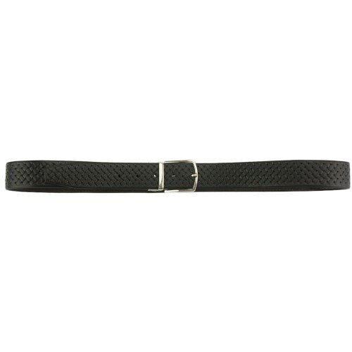 Men's Slimmer Width Handmade Italian Leather Belt with Silver Buckle - Casual to Business Wear - Free shipping from Italy