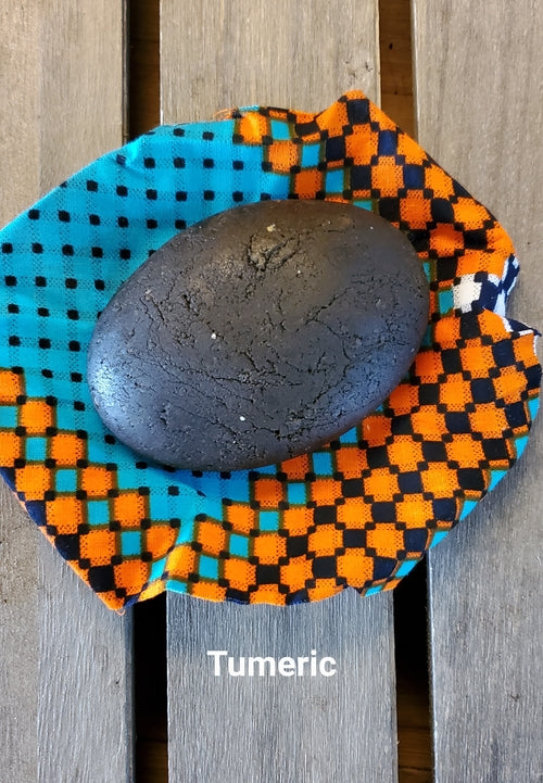 African Black Soap with Ashwagandha and Turmeric