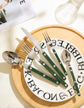 Set Of 10 Pcs French Dopamine Cutlery Flatware - Bistro Style